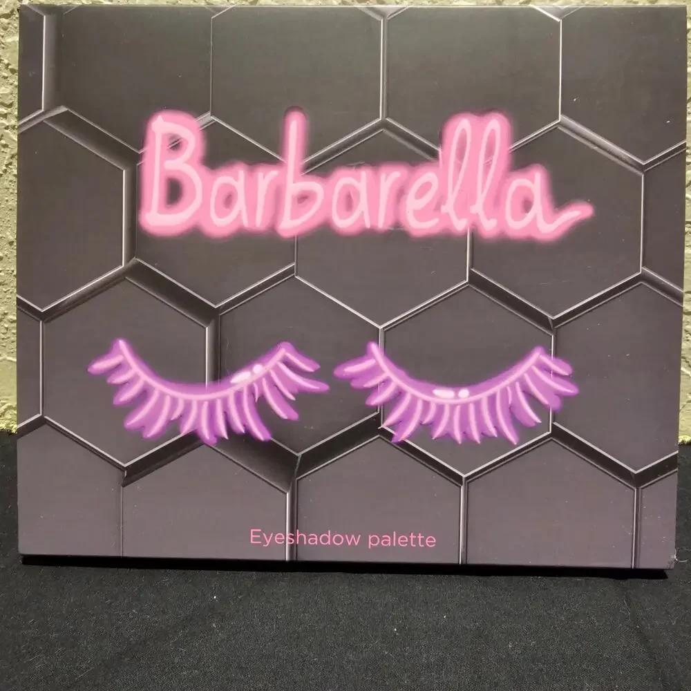 Barbarella Smoky Eyeshadow Palette  New Neutral Grunge Glam Multi Finish Makeup